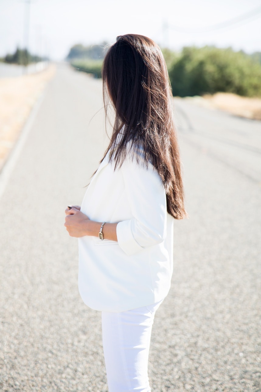 All White outfit for Summer - Visit Stylishlyme.com for more outfit inspiration and style tips