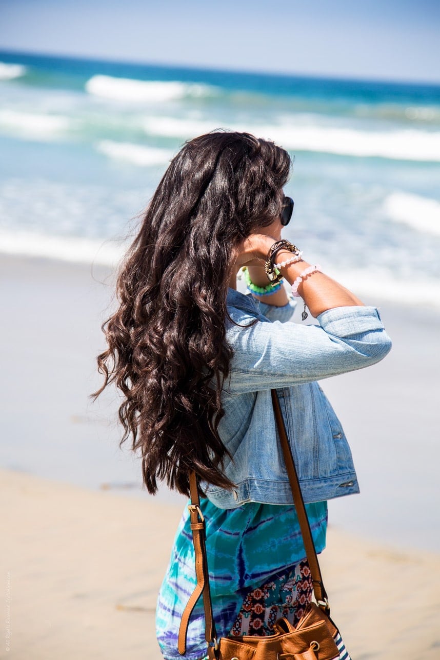 Beach Hair and Summer Beach Outfit- Visit Stlylishlyme for Summer Beach Outfit for SoCal