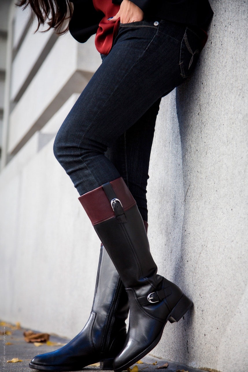 Black Riding Boots Fall - Stylishlyme