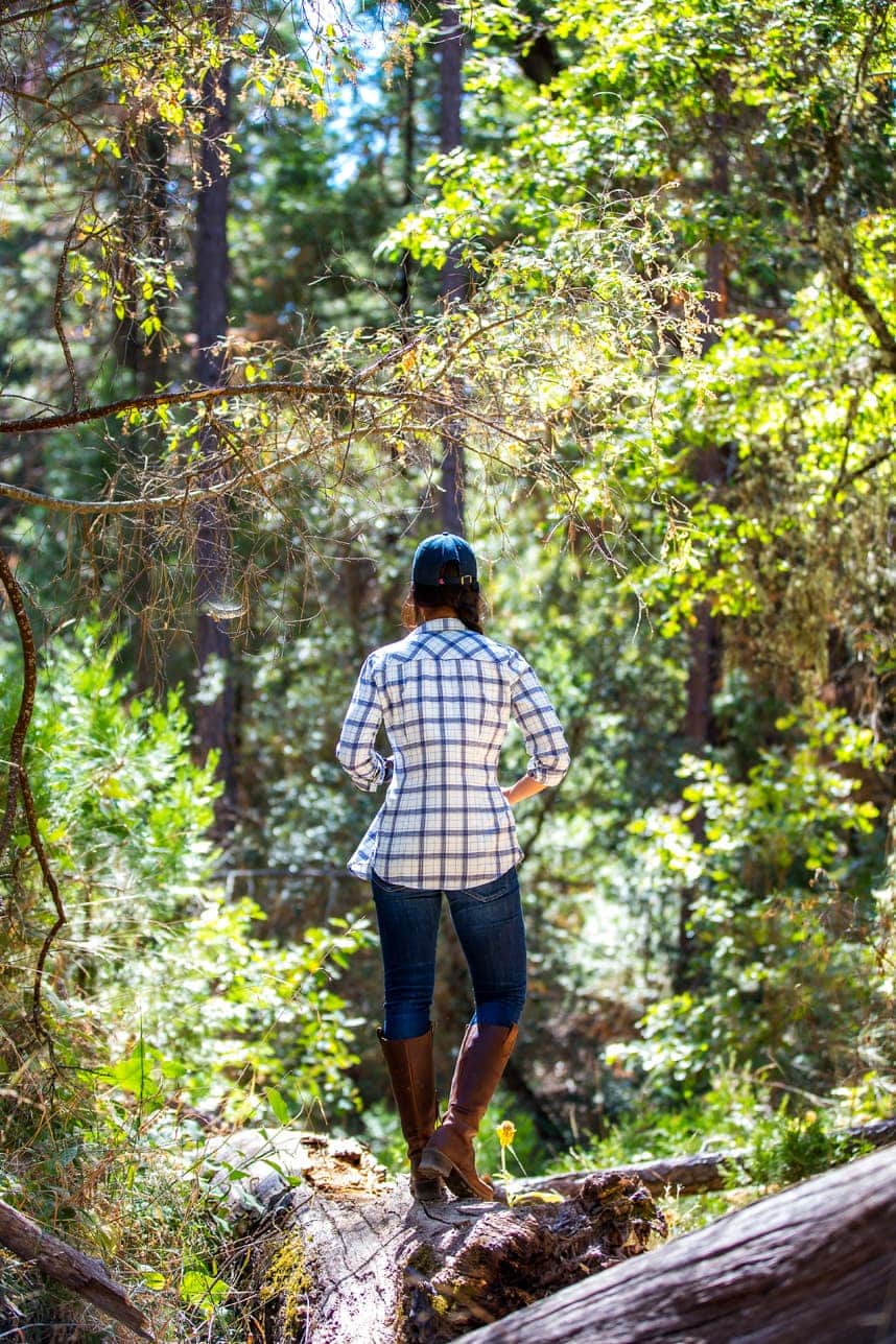 cute summer hiking outfit