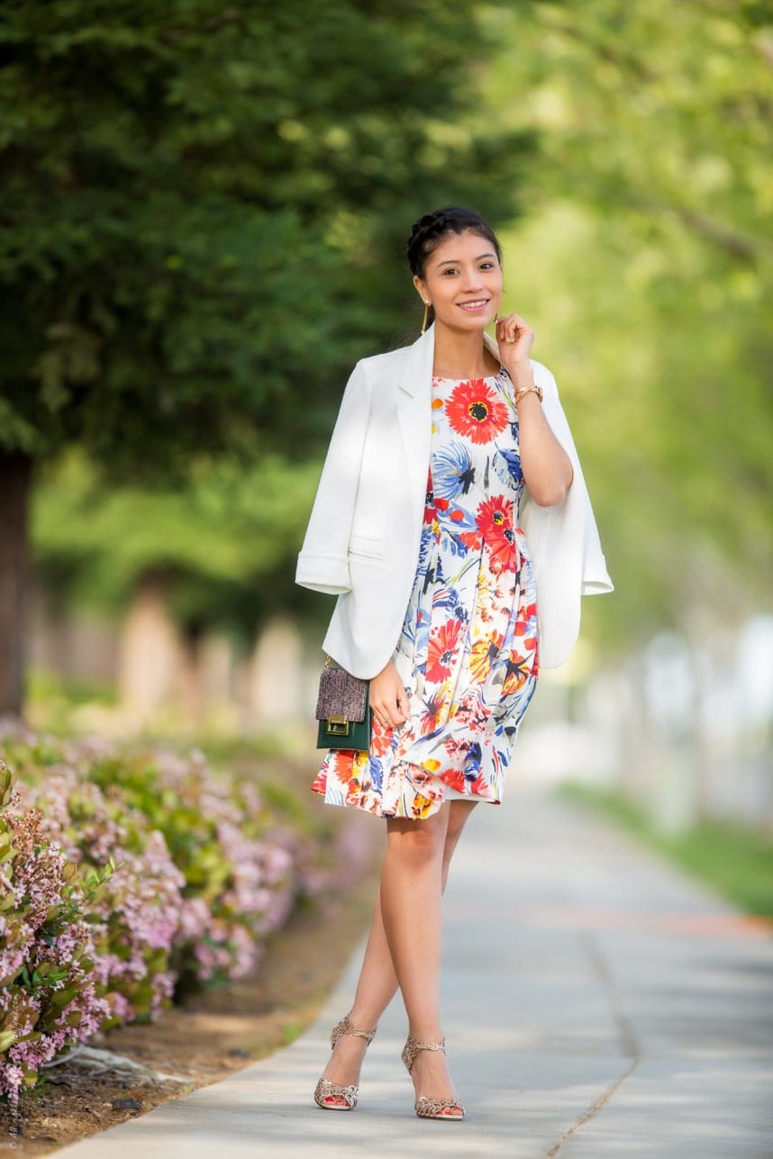 Floral Print Spring Outfit - Visit Stylishlyme.com for more outfit inspiration and style tips