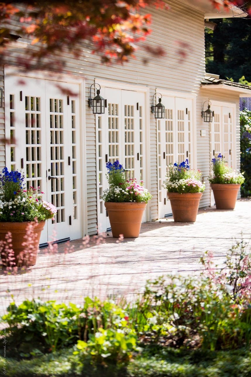 Gamble Gardens French Doors - Stylishlyme.com