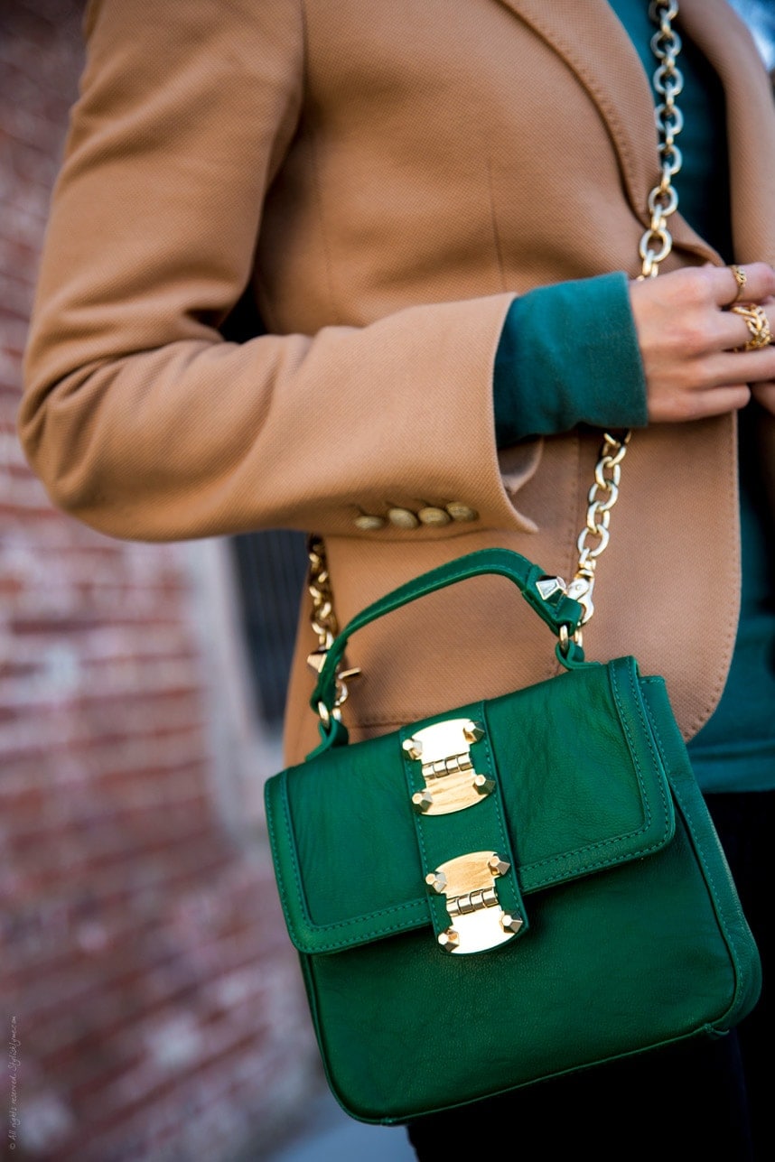 Green Gold Mini Crossbody - Stylishlyme