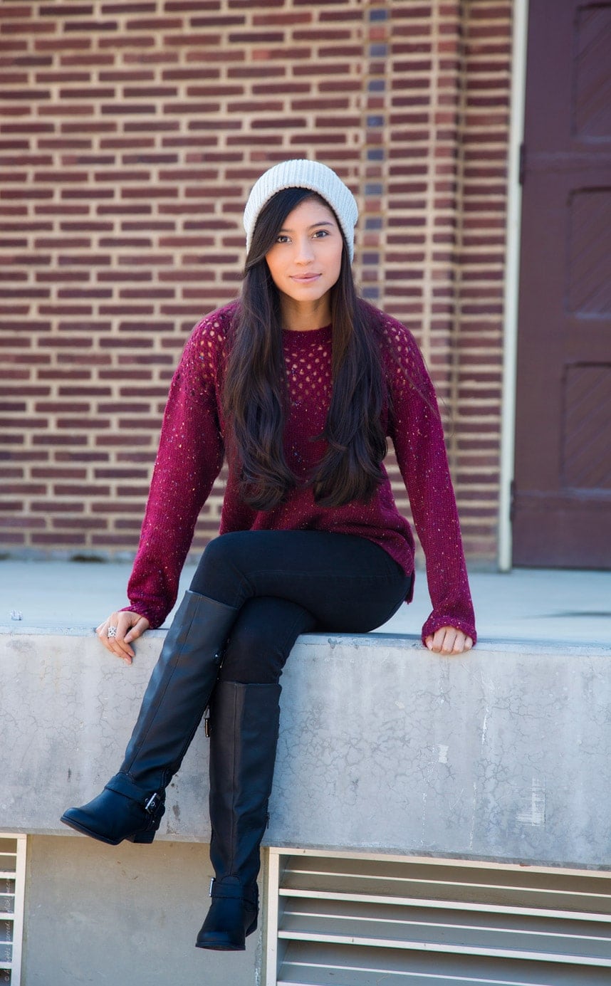 high knee boots outfit - Love these outfit ideas and style tips on how to wear knee high boots