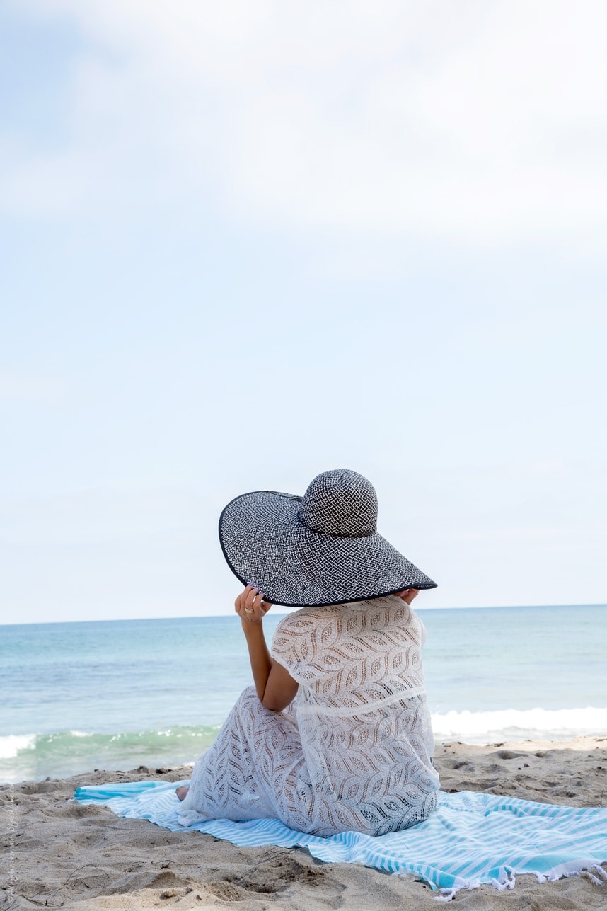 Large Beach Sunhat - stylishly.com