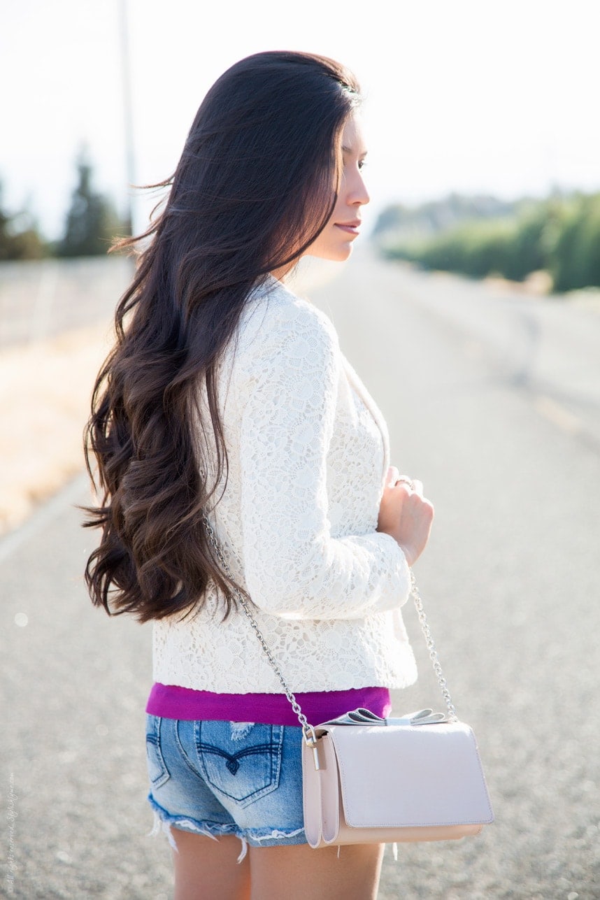 Long wavy summer hair - Visit Stylishlyme.com for more photos and style tips