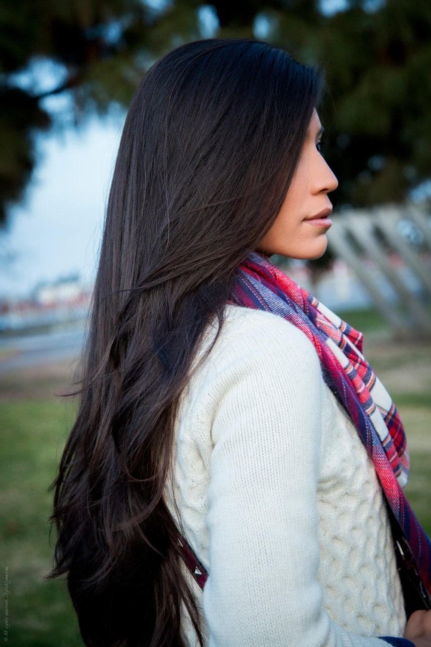 Long Wavy Black Hair - Stylishlyme