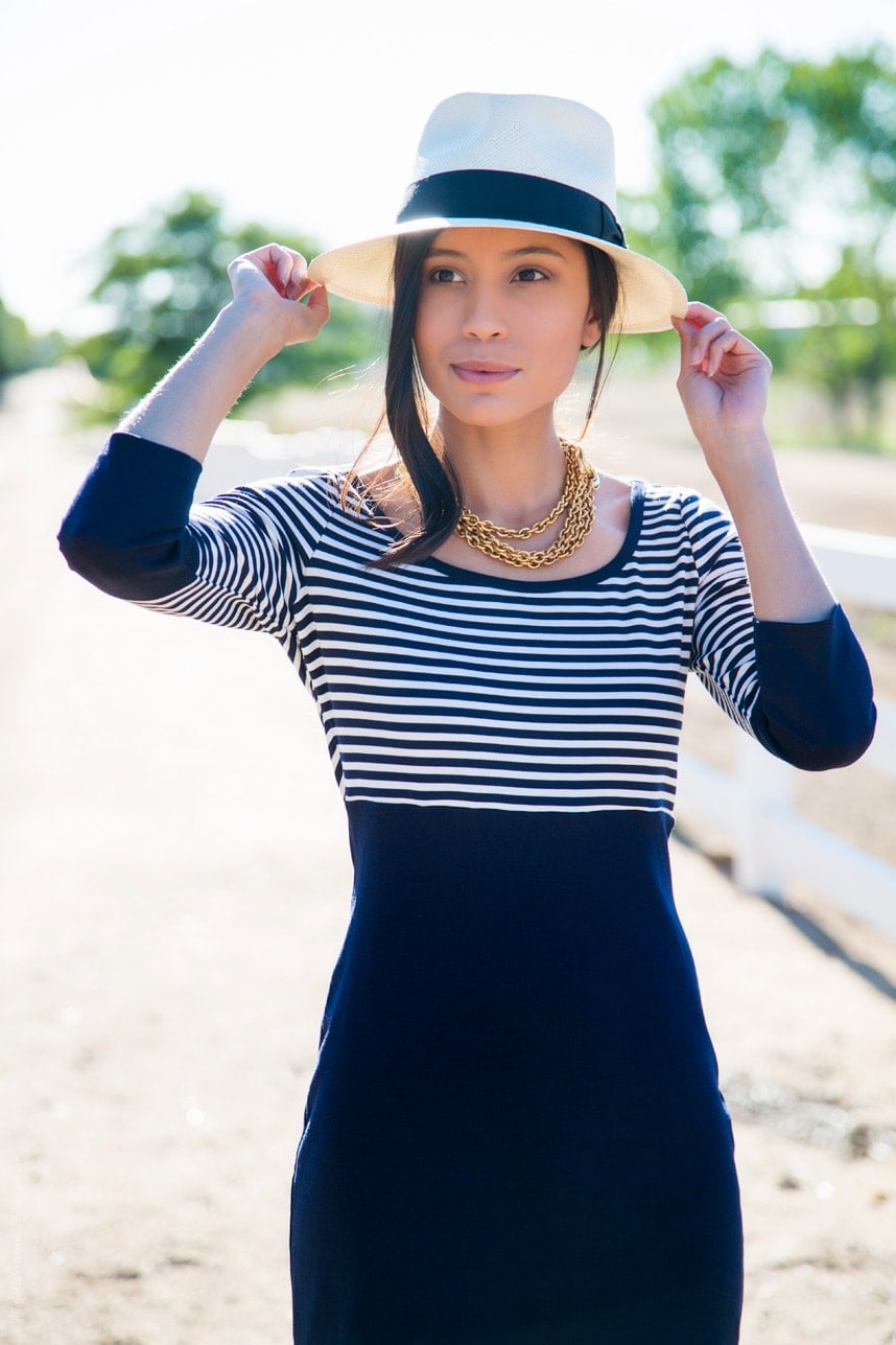 How to Wear a Panama Hat for Spring - Stylishlyme.com