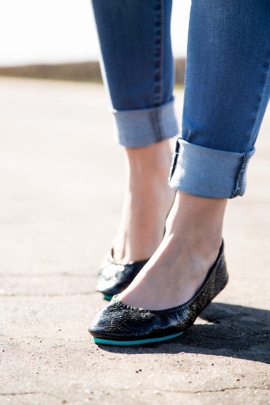 Tieks black flats - stylishlyme.com