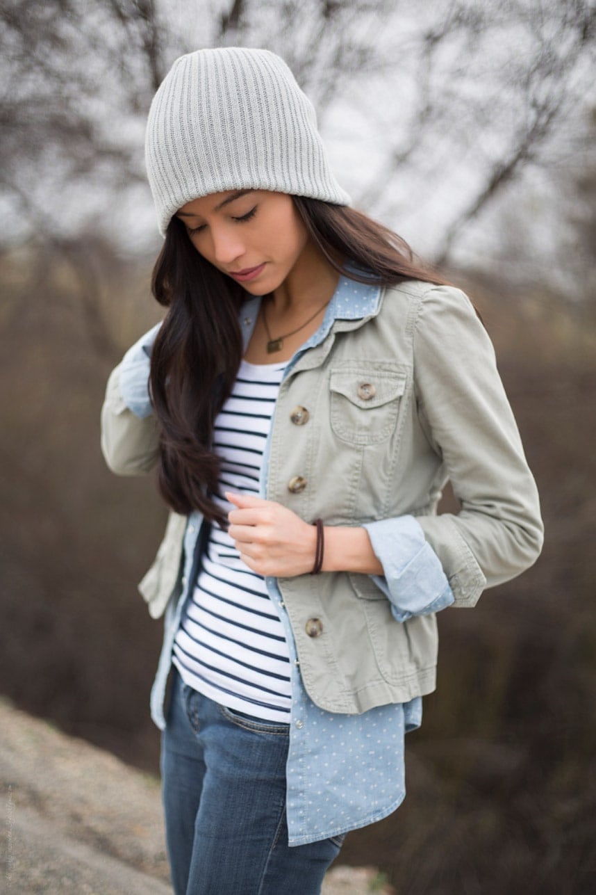 Stylishlyme - Wearing Stripes and Polka Dots