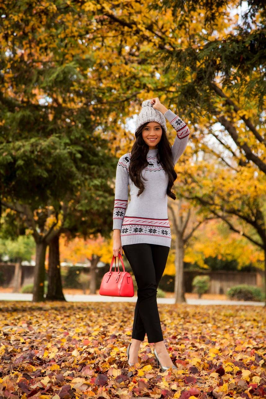 fair isle sweater outfit - Visit Stylishlyme.com to get fair isle outfit tips!