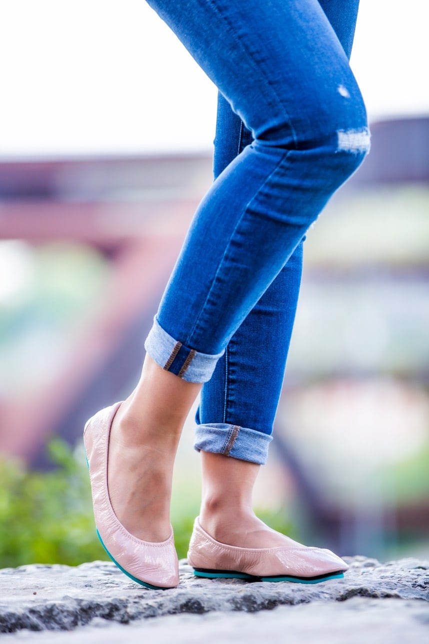 tieks blush flats The 4 Must Have Items for a Cute Summer Outfit