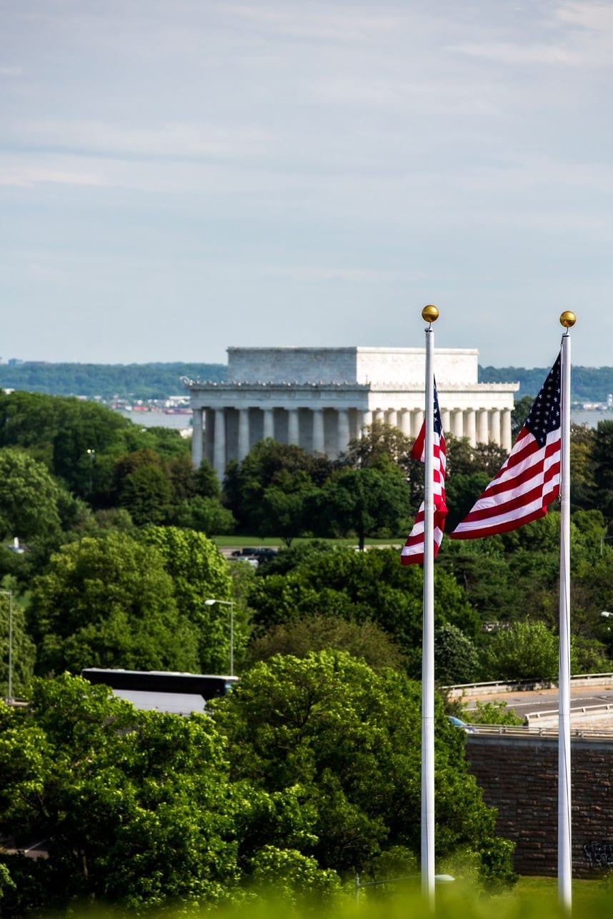 view from john f kennedy center - Visit Stylishlyme.com to read about what to wear to the opera and view more outfit inspiraiton